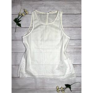 Sweet Journey Lace Sheer Top